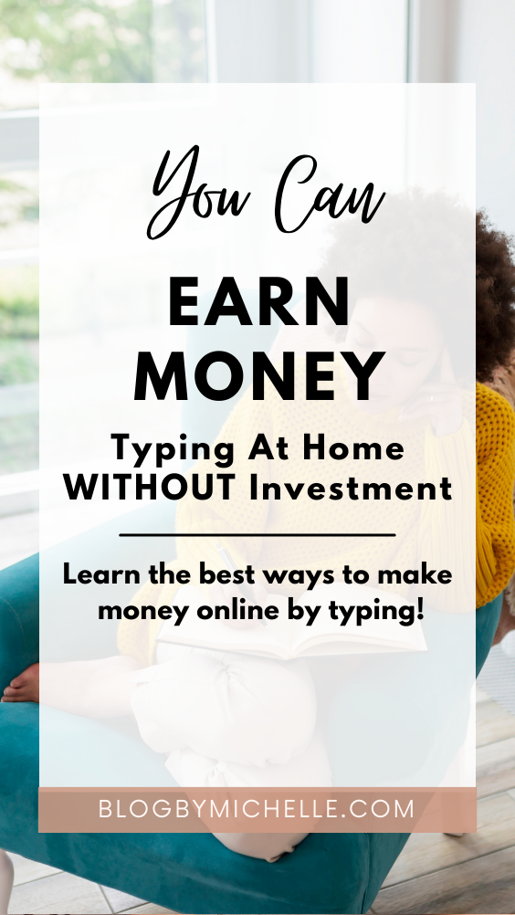 make money typing from home